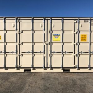 20 Foot Lockable Open Side Container